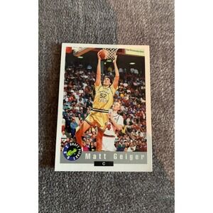 NBA collectable Matt Geiger‎ Basketball Card